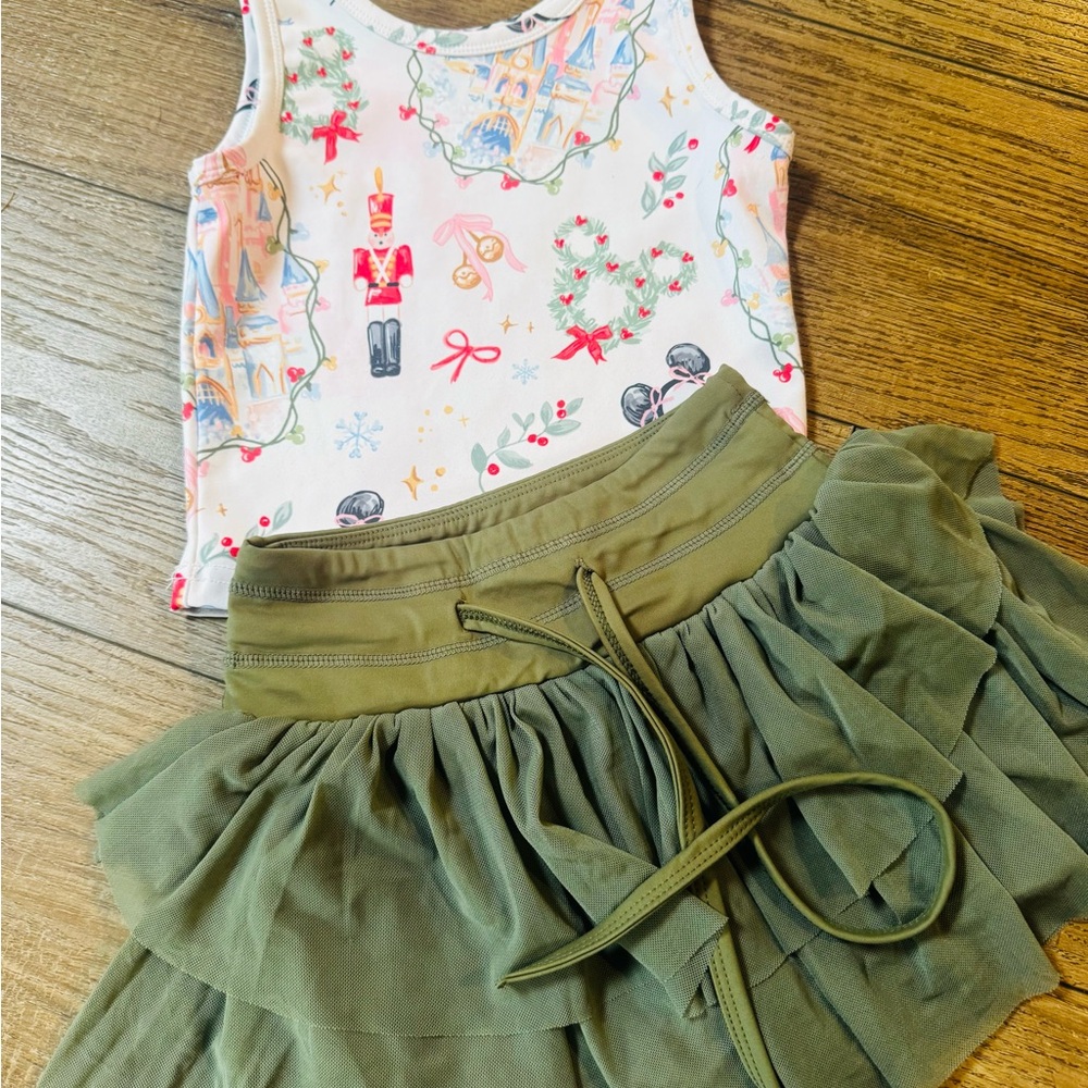 Disney Tank and Skirt Set
